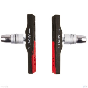 KLOCKI HAMULCOWE DO V-BRAKE 72mm -DWUKOLOROWE