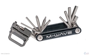 MULTIKLUCZ Z ROZKUWACZEM  15 FUNKCYJNY M-WAVE