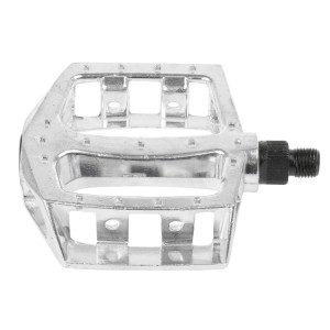 PEDAŁ ALU PLATFOMA BMX OŚKA 1/2" SREBRNY