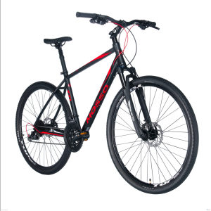 ROWER CROSS 28" MOSSO-771TB-ALTUS-ALIVIO-3x9-CZERW